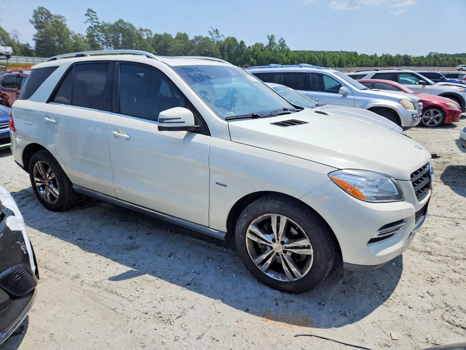 2012 Mercedes-benz Ml მანქანა იყიდება აუქციონზე, vin: 4JGDA2EB8CA095292, აუქციონის ნომერი: 65276256