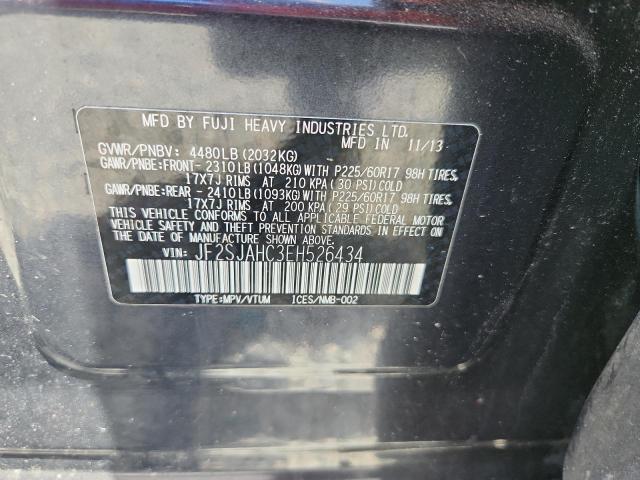 Aukcja sprzedaży 2014 Subaru Forester, vin: JF2SJAHC3EH526434, numer aukcji: 67091506