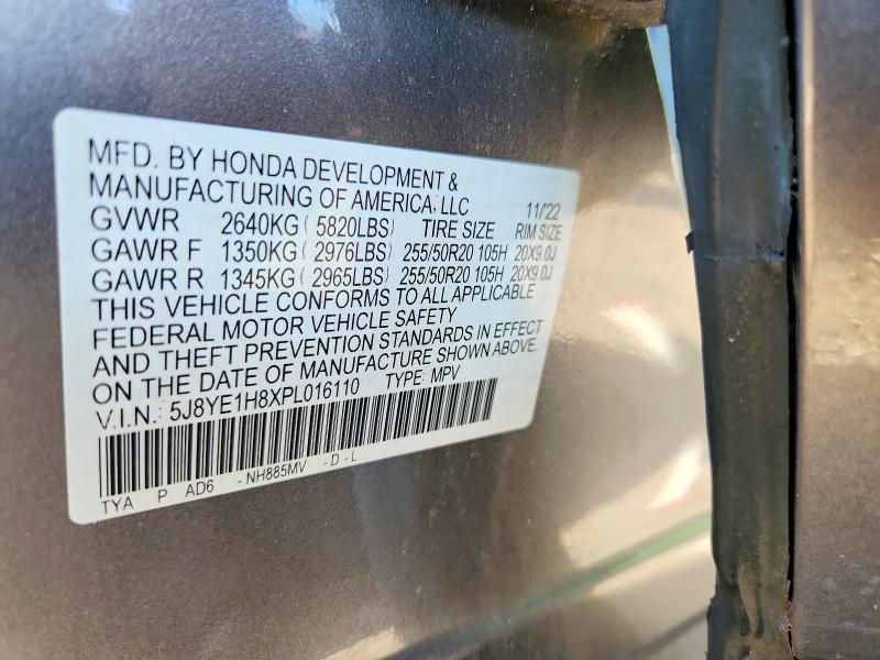 Продажа на аукционе авто 2023 Acura Mdx, vin: 5J8YE1H8XPL016110, номер лота: 66053326