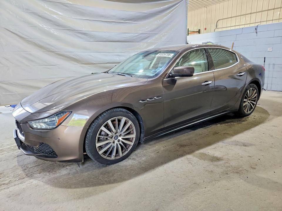 64636706 :رقم المزاد ، ZAM57RTA6F1137257 vin ، 2015 Maserati Ghibli مزاد بيع