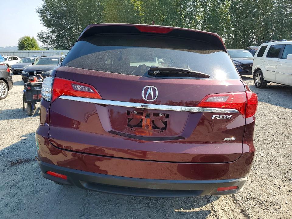 64318106 :رقم المزاد ، 5J8TB4H57FL010676 vin ، 2015 Acura Rdx مزاد بيع