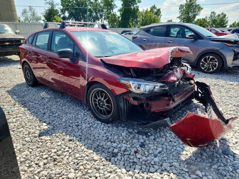 63652696 :رقم المزاد ، 4S3GTAA62K1730620 vin ، 2019 Subaru Impreza مزاد بيع