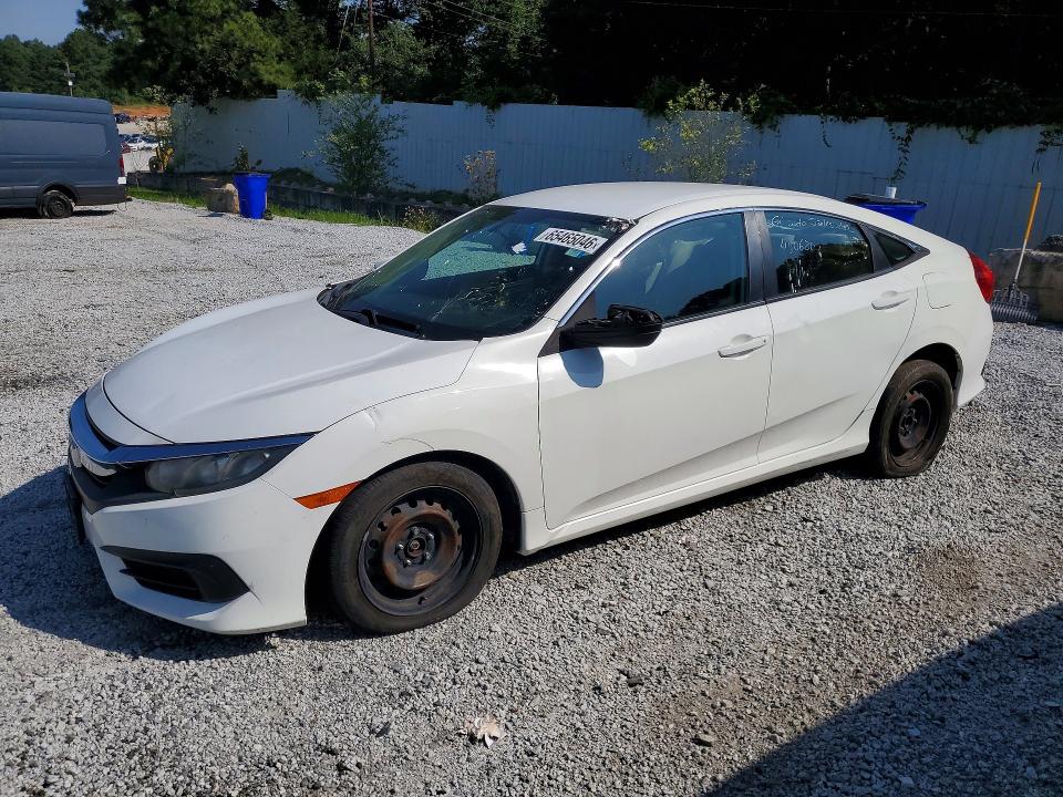 2018 Honda Civic მანქანა იყიდება აუქციონზე, vin: 2HGFC2F56JH547014, აუქციონის ნომერი: 65465046