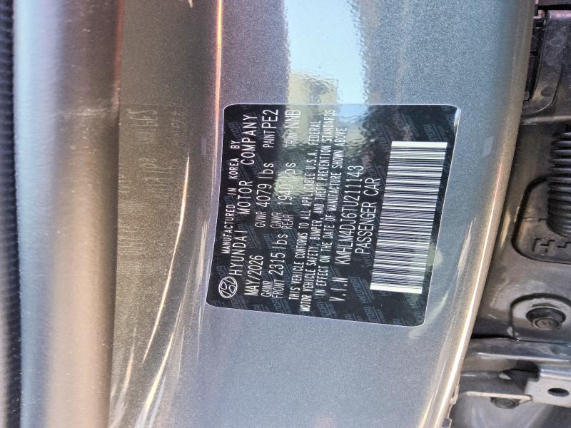 Продажа на аукционе авто 2026 Hyundai Elantra Hybrid, vin: KMHLM4DJ6TU211143, номер лота: 63844016