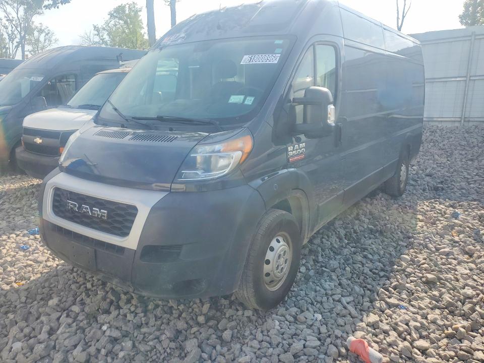 2020 Ram Promaster 3500 მანქანა იყიდება აუქციონზე, vin: 3C6URVJG1LE129206, აუქციონის ნომერი: 61800896