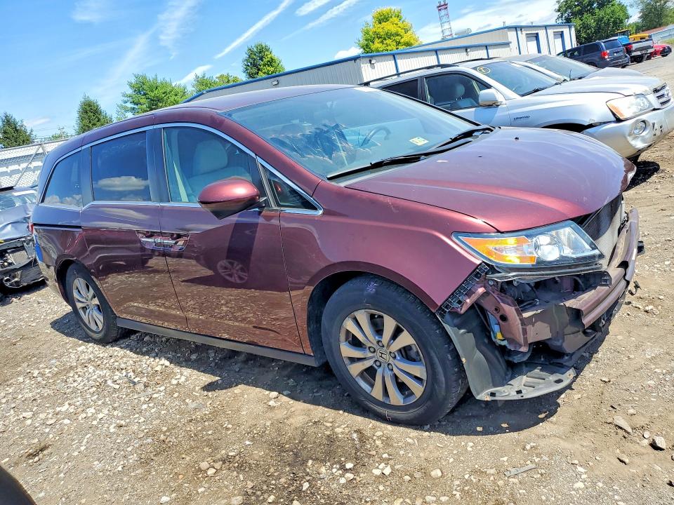2016 Honda Odyssey მანქანა იყიდება აუქციონზე, vin: 5FNRL5H32GB051716, აუქციონის ნომერი: 62106246