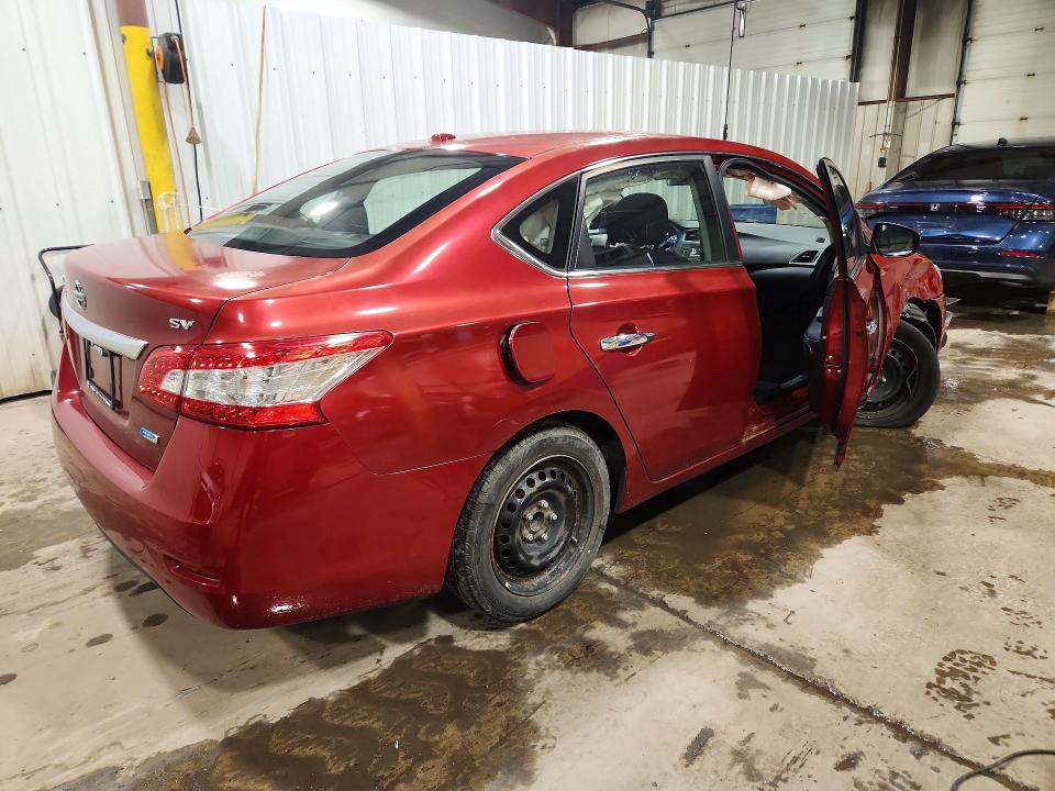 67013466 :رقم المزاد ، 3N1AB7AP8EY317219 vin ، 2014 Nissan Sentra مزاد بيع