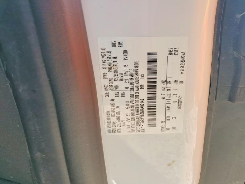 64253446 :رقم المزاد ، 1FTBR1Y85NKA09142 vin ، 2022 Ford Transit مزاد بيع