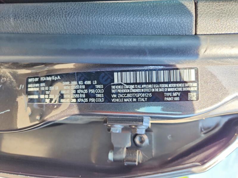 Продаж на аукціоні авто 2016 Jeep Renegade, vin: ZACCJBDT7GPD81215, номер лоту: 64514816