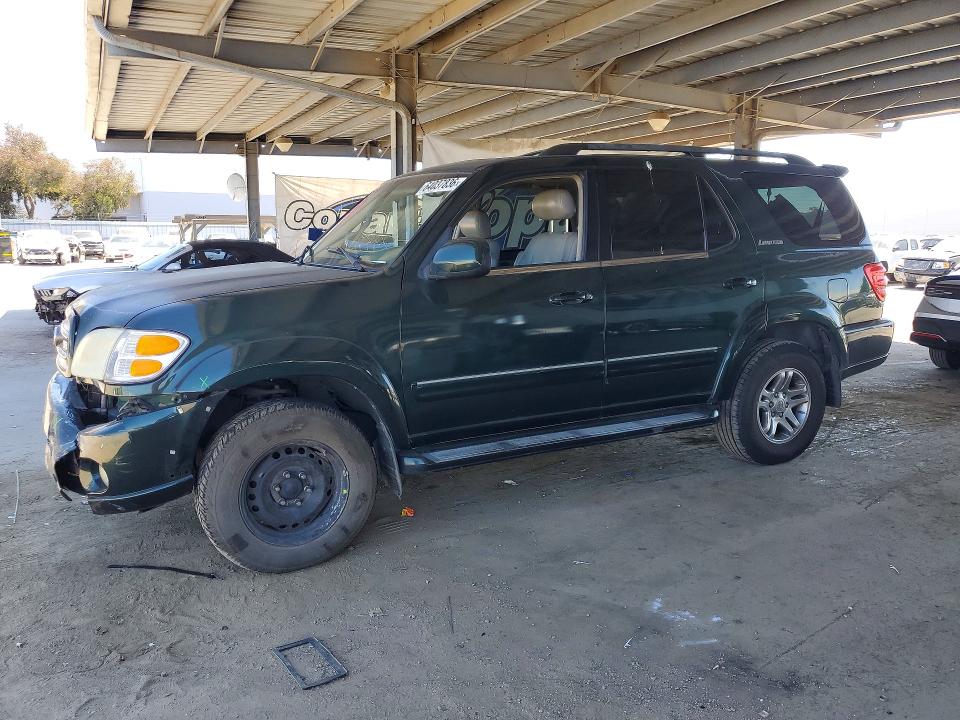2004 Toyota Sequoia მანქანა იყიდება აუქციონზე, vin: 5TDBT48A74S229587, აუქციონის ნომერი: 64037836
