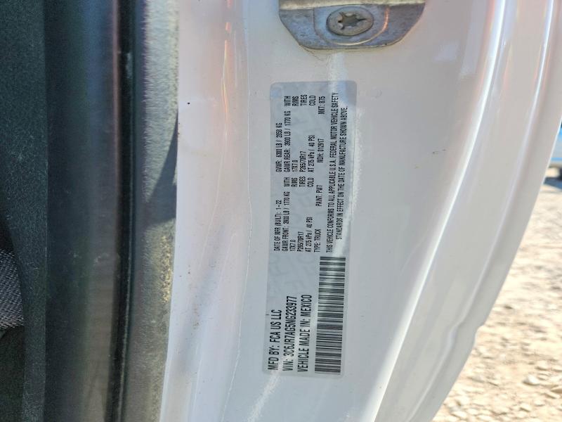 Продаж на аукціоні авто 2022 Ram 1500 Classic, vin: 3C6JR7AG5NG233977, номер лоту: 63857566