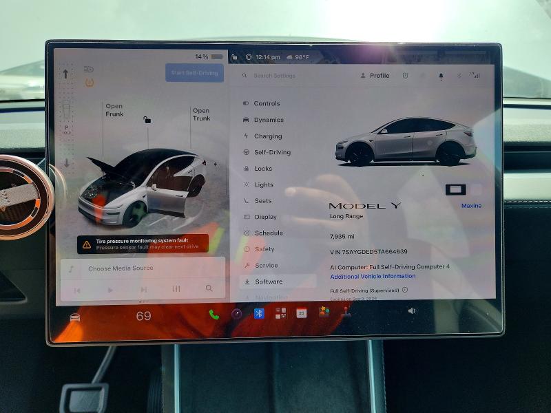 65593406 :رقم المزاد ، 7SAYGDED5TA664639 vin ، 2026 Tesla Model Y مزاد بيع