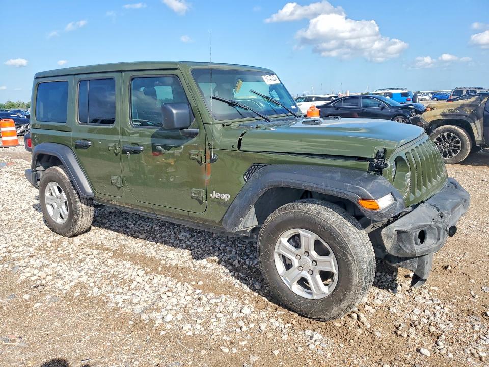 Продаж на аукціоні авто 2021 Jeep Wrangler Unlimited, vin: 1C4HJXDN7MW519984, номер лоту: 64143336