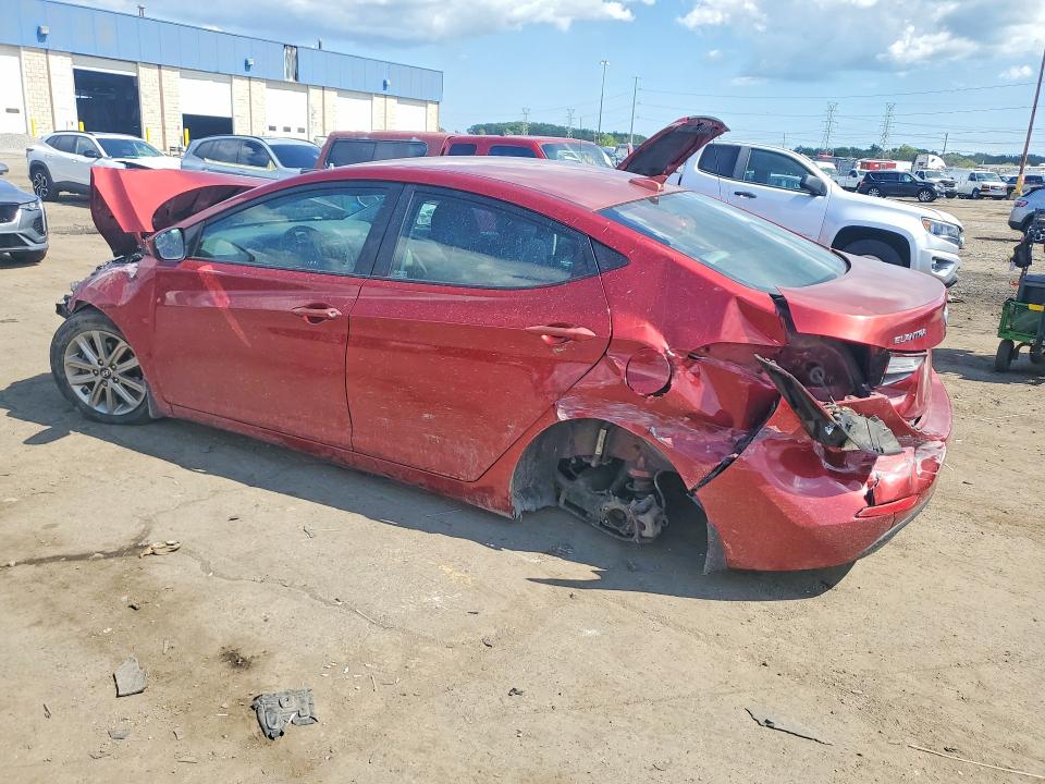 Продаж на аукціоні авто 2016 Hyundai Elantra, vin: 5NPDH4AE8GH735107, номер лоту: 66738046