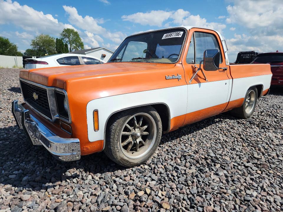 1974 Chevrolet C10 მანქანა იყიდება აუქციონზე, vin: CCQ1441160272, აუქციონის ნომერი: 66987706