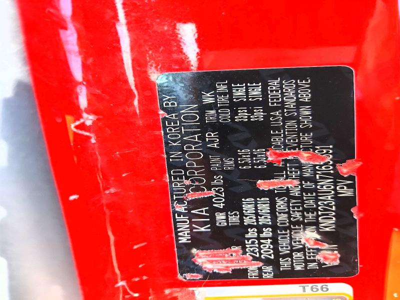 Aukcja sprzedaży 2022 Kia Soul, vin: KNDJ23AU6N7165891, numer aukcji: 63776706