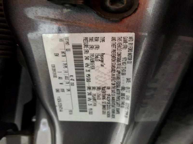 Продаж на аукціоні авто 2013 Ford Focus, vin: 1FADP3E23DL143656, номер лоту: 64302776