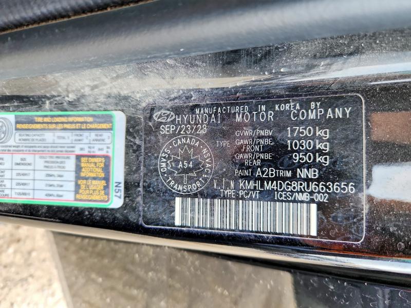 2024 Hyundai Elantra მანქანა იყიდება აუქციონზე, vin: KMHLM4DG8RU663656, აუქციონის ნომერი: 62397646