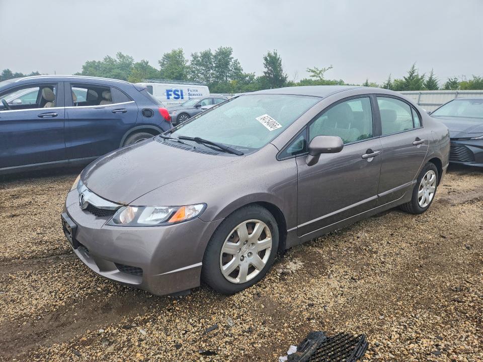 2009 Honda Civic მანქანა იყიდება აუქციონზე, vin: 1HGFA165X9L004280, აუქციონის ნომერი: 64754066