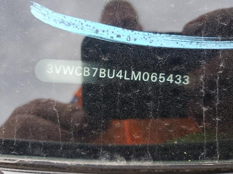 2020 Volkswagen Jetta მანქანა იყიდება აუქციონზე, vin: 3VWCB7BU4LM065433, აუქციონის ნომერი: 59837826