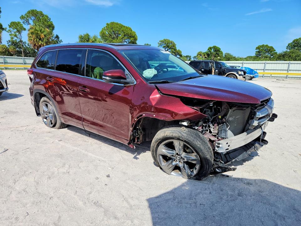 66653566 :رقم المزاد ، 5TDYZRFH3KS322688 vin ، 2019 Toyota Highlander مزاد بيع
