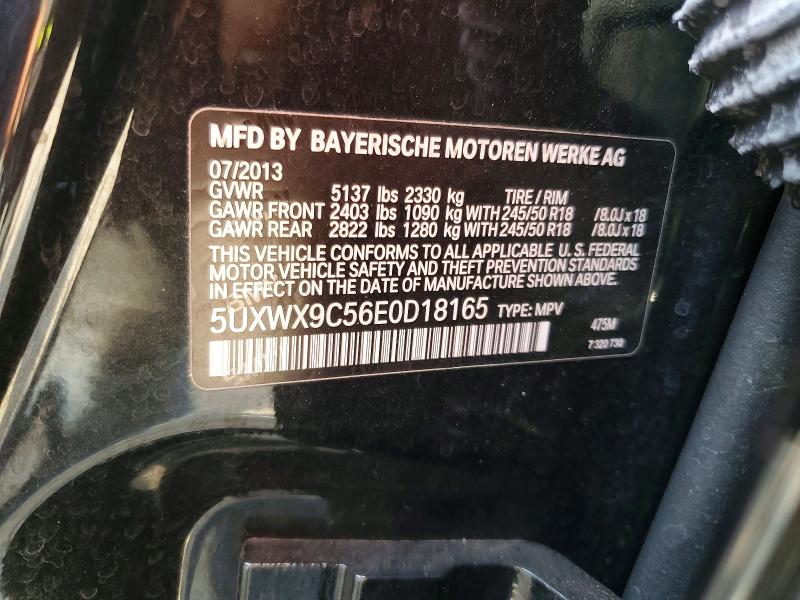 66044276 :رقم المزاد ، 5UXWX9C56E0D18165 vin ، 2014 Bmw X3 مزاد بيع