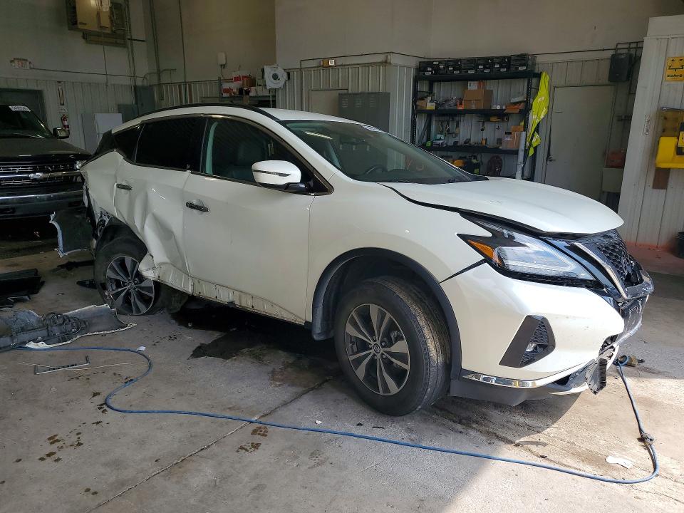 2022 Nissan Murano მანქანა იყიდება აუქციონზე, vin: 5N1AZ2BS1NC116510, აუქციონის ნომერი: 64647636