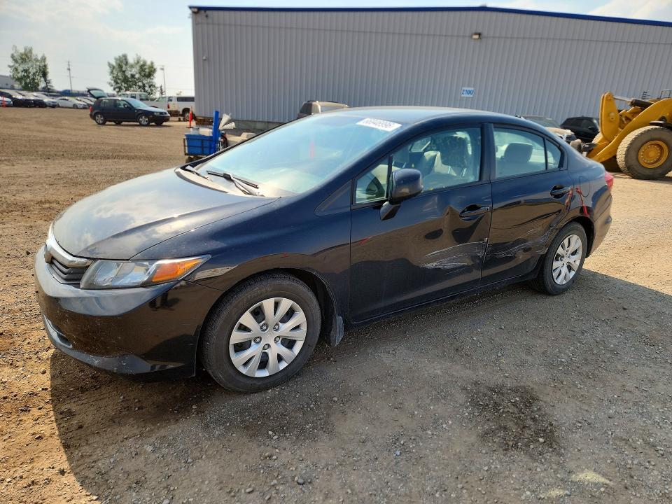 Продаж на аукціоні авто 2012 Honda Civic, vin: 2HGFB2F41CH027042, номер лоту: 66946996
