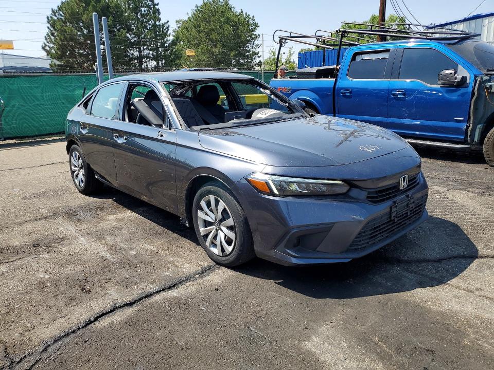 2022 Honda Civic მანქანა იყიდება აუქციონზე, vin: 2HGFE2F25NH511109, აუქციონის ნომერი: 62774726