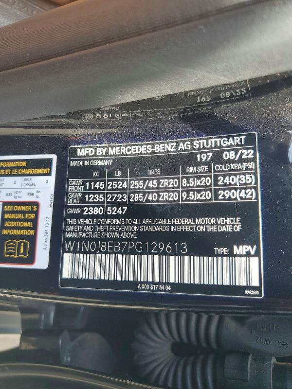 Продаж на аукціоні авто 2023 Mercedes-benz Glc Coupe, vin: W1N0J8EB7PG129613, номер лоту: 67297476