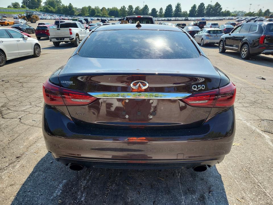 Продажа на аукционе авто 2018 Infiniti Q50, vin: JN1EV7AR7JM445720, номер лота: 65467016