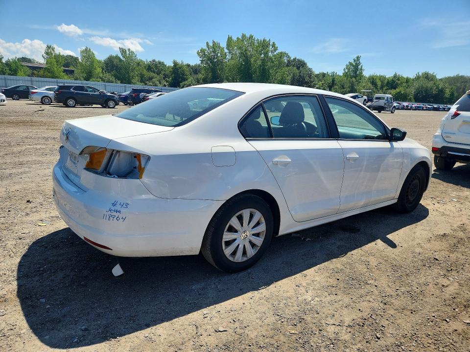 2014 Volkswagen Jetta მანქანა იყიდება აუქციონზე, vin: 3VW2K7AJ9EM350067, აუქციონის ნომერი: 63948466