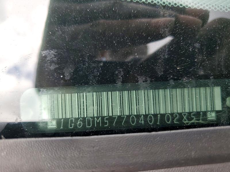 64008176 :رقم المزاد ، 1G6DM577040102851 vin ، 2004 Cadillac Cts مزاد بيع