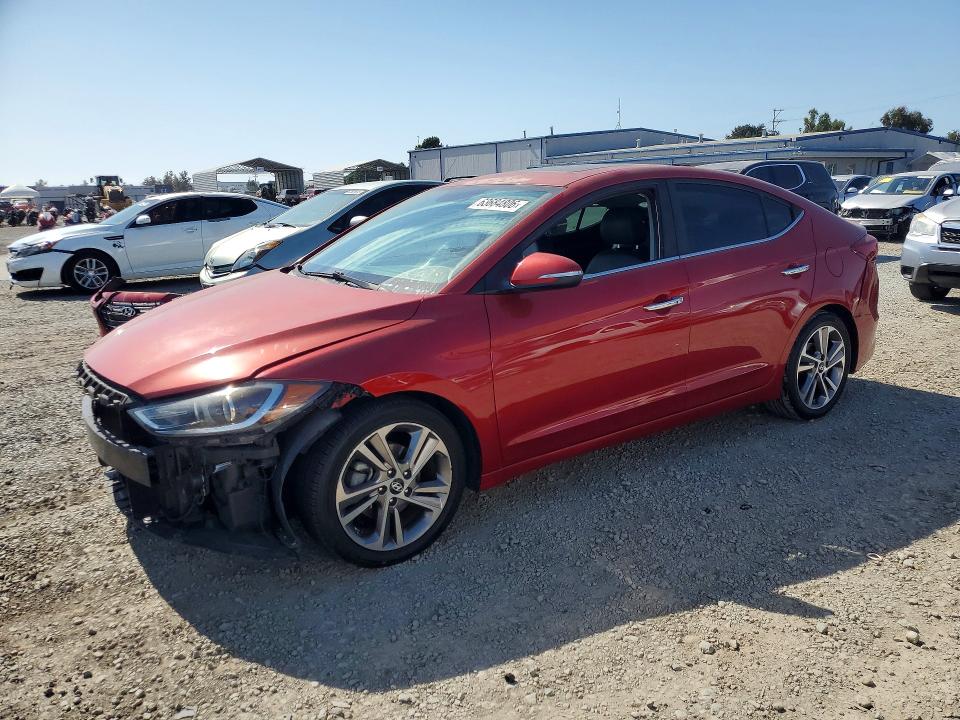 2017 Hyundai Elantra მანქანა იყიდება აუქციონზე, vin: 5NPD84LF0HH033502, აუქციონის ნომერი: 63684806