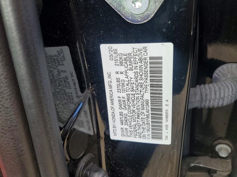 Продажа на аукционе авто 2020 Acura Tlx, vin: 19UUB1F66LA012490, номер лота: 65352866