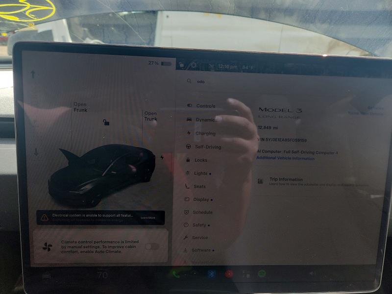 Aukcja sprzedaży 2025 Tesla Model 3, vin: 5YJ3E1EA8SF059159, numer aukcji: 66132386