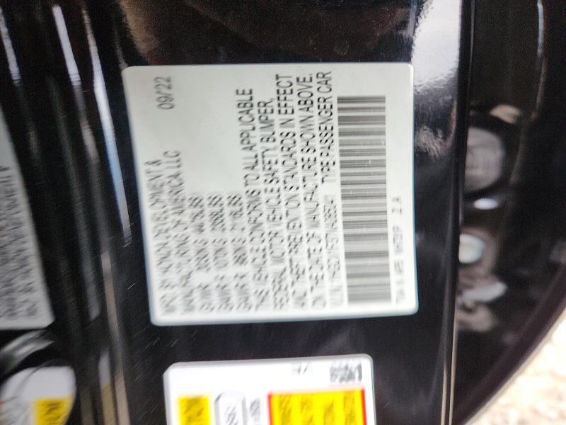 2022 Honda Accord მანქანა იყიდება აუქციონზე, vin: 1HGCV1F37NA085041, აუქციონის ნომერი: 66311996