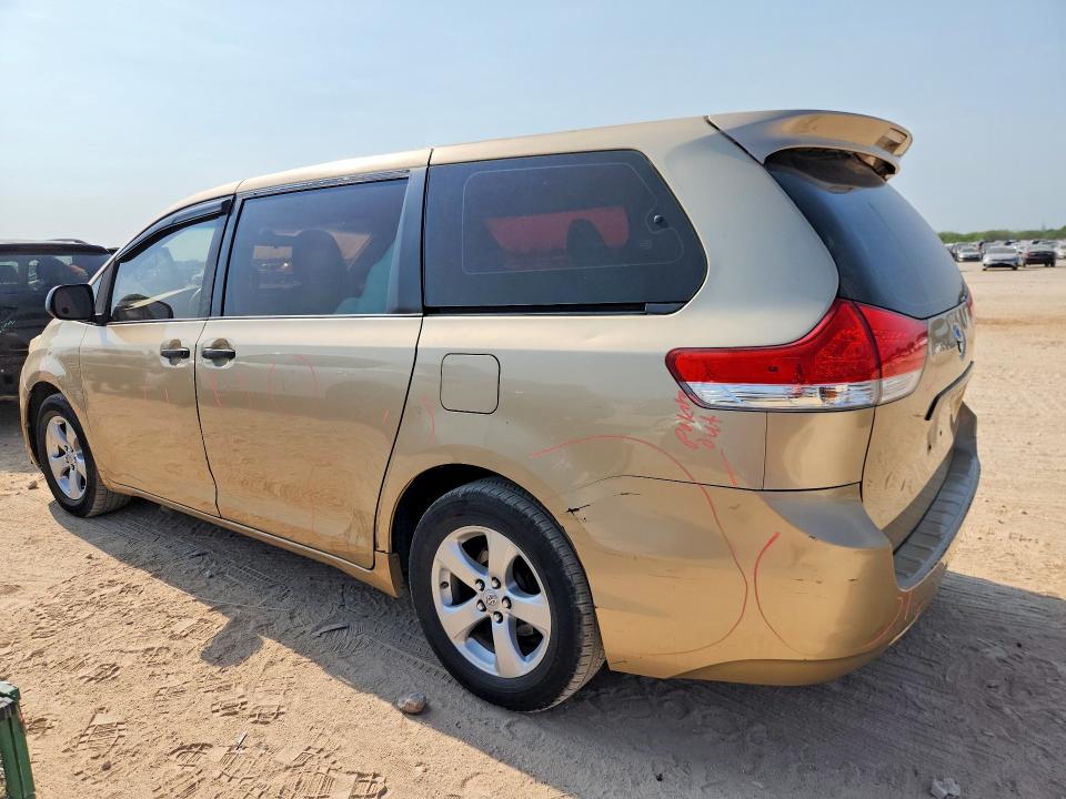 Aukcja sprzedaży 2011 Toyota Sienna, vin: 5TDKA3DC3BS007293, numer aukcji: 66536426