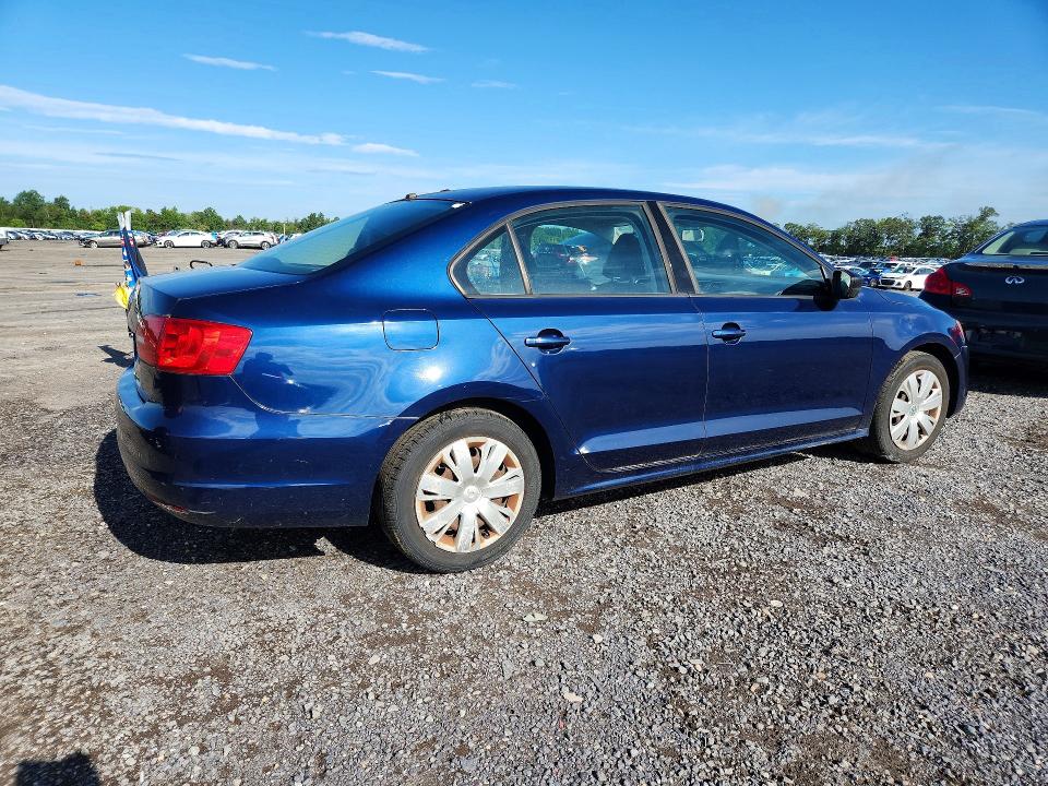 2011 Volkswagen Jetta მანქანა იყიდება აუქციონზე, vin: 3VW2K7AJ6BM096409, აუქციონის ნომერი: 65329036