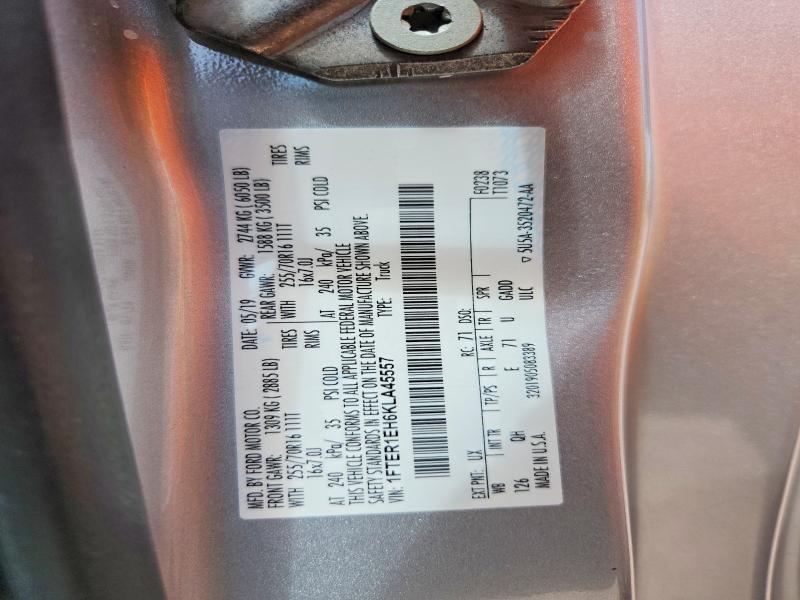 Aukcja sprzedaży 2019 Ford Ranger, vin: 1FTER1EH6KLA45557, numer aukcji: 64244676