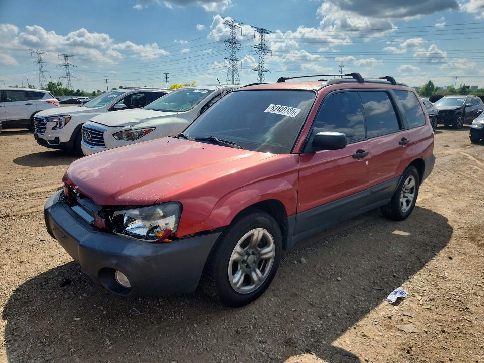 2005 Subaru Forester მანქანა იყიდება აუქციონზე, vin: JF1SG63675H744877, აუქციონის ნომერი: 63460786