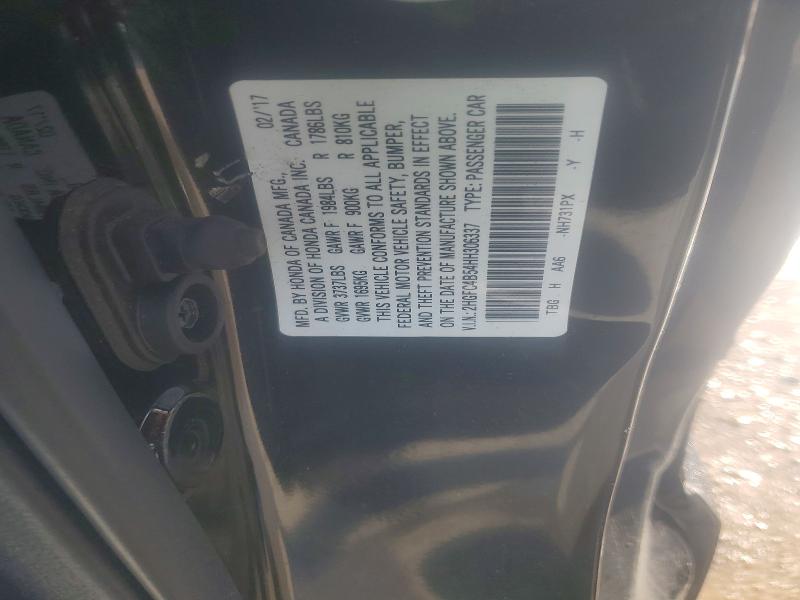 Продаж на аукціоні авто 2017 Honda Civic, vin: 2HGFC4B54HH306337, номер лоту: 64288016