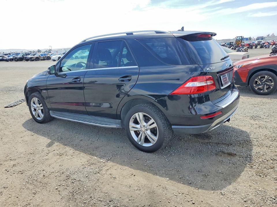 Aukcja sprzedaży 2012 Mercedes-benz Ml, vin: 4JGDA2EB5CA022851, numer aukcji: 66196606