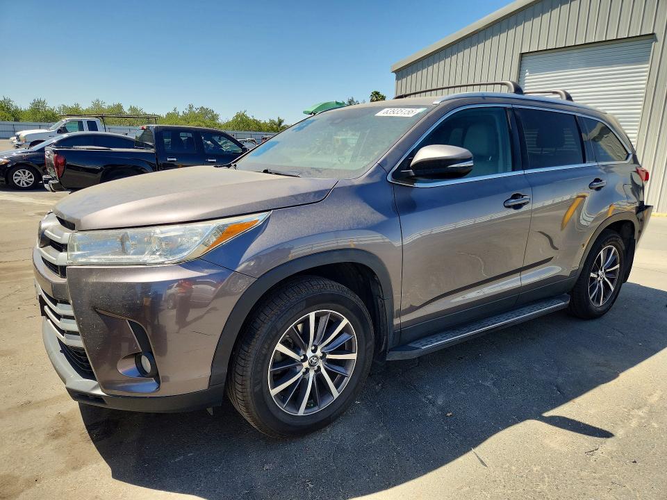 Продажа на аукционе авто 2019 Toyota Highlander, vin: 5TDKZRFH8KS315323, номер лота: 63935156