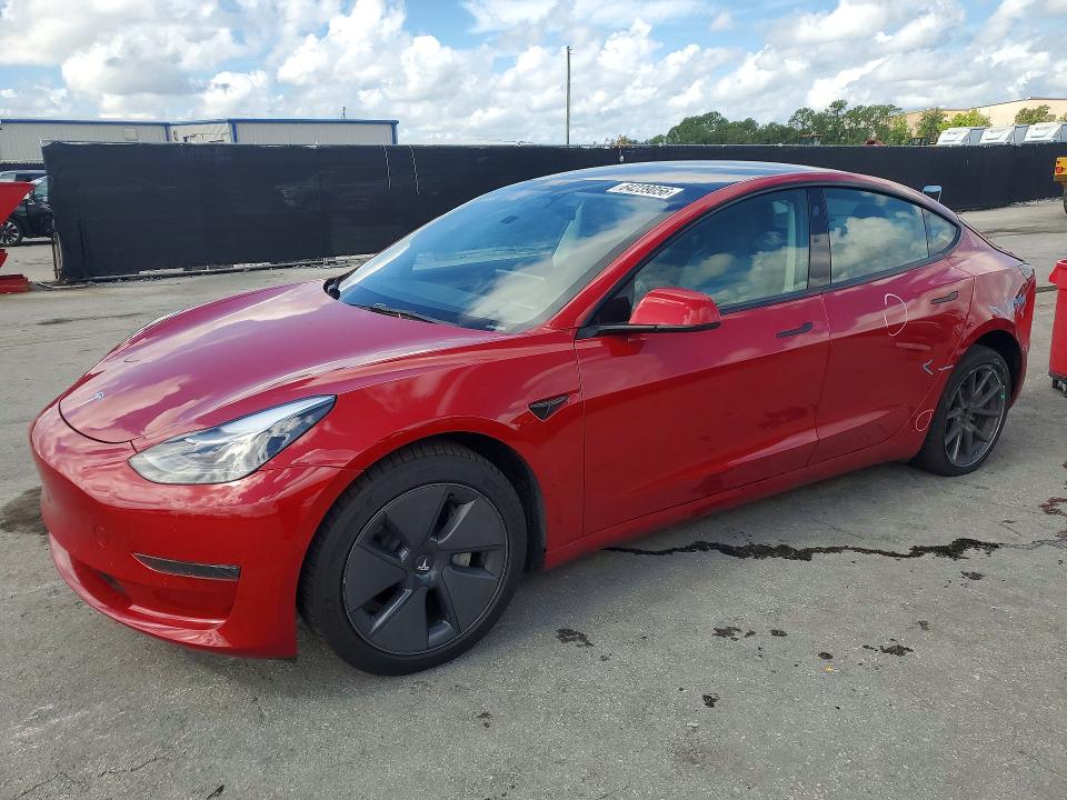 Aukcja sprzedaży 2022 Tesla Model 3, vin: 5YJ3E1EAXNF184796, numer aukcji: 64239056