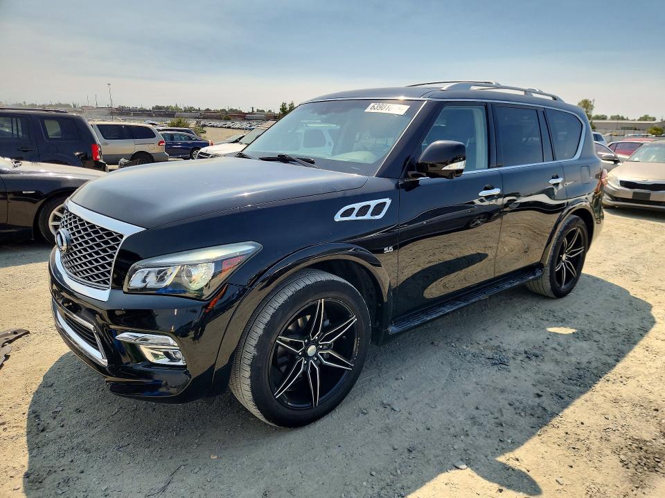 Auction sale of the 2016 Infiniti Qx80, vin: JN8AZ2NF4G9612621, lot number: 63901656