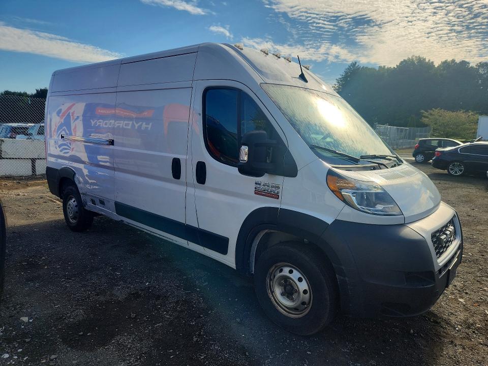 66967196 :رقم المزاد ، 3C6LRVDGXNE101351 vin ، 2022 Ram Promaster 2500 مزاد بيع