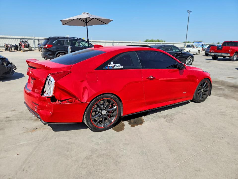 64201026 :رقم المزاد ، 1G6AN1RY2H0201949 vin ، 2017 Cadillac Ats-v مزاد بيع