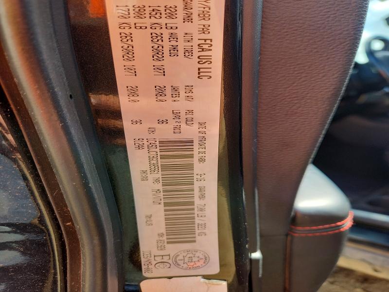 64328326 :رقم المزاد ، 1C4SDJCT9GC385561 vin ، 2016 Dodge Durango مزاد بيع