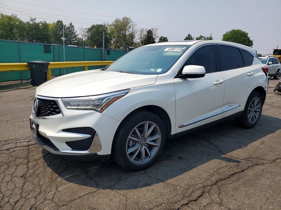 63801126 :رقم المزاد ، 5J8TC2H53KL025154 vin ، 2019 Acura Rdx مزاد بيع